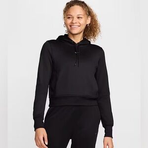 Nike NWT Size Medium Therma-FIT ONE Pullover Hoodie in Black